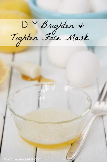 Diy Brightening And Tightening Face Mask The Kitchen Mccabe - Diy Face Toning Mask