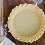How to make a simple Ripple Edged Pie Crust