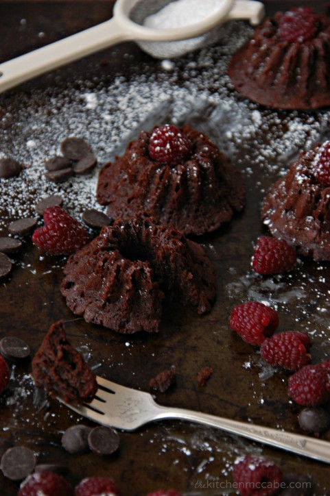 chocolate raspberry cakes 5