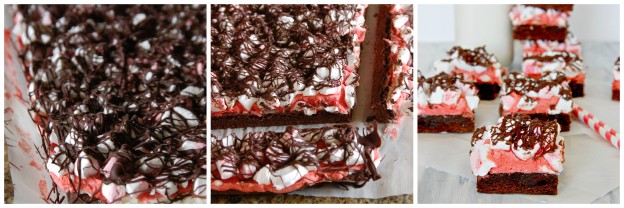 peppermint marshmallow chocolate brownies 8