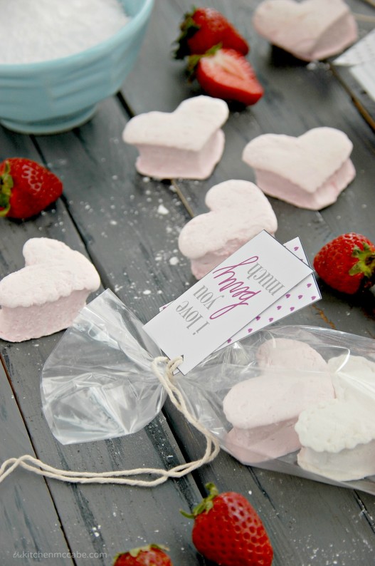 homemade strawberry marshmallows valentines day 2