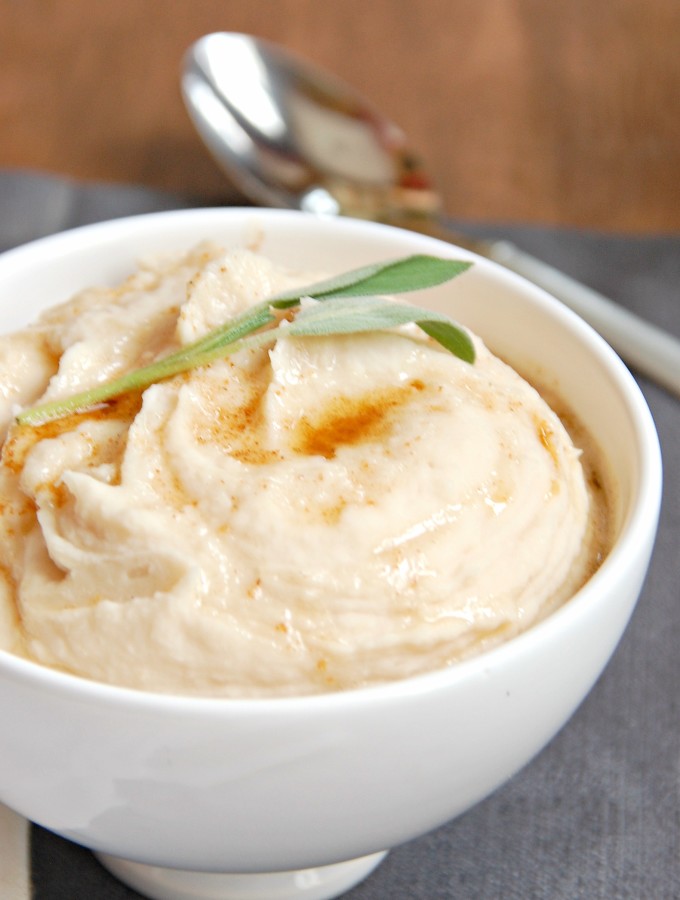 White Bean Puree with Brown Butter