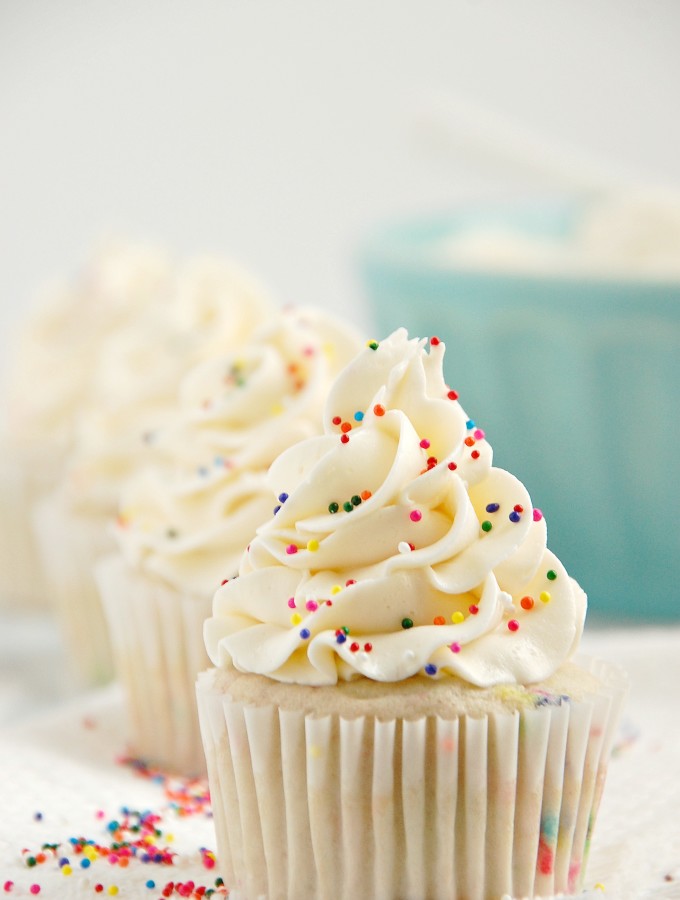 Funfetti Birthday Cake Cupcakes – Ditch that boxed mix!