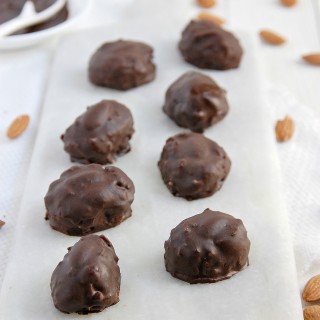 Homemade Almond Joys - Raw, Vegan, Dairy-free, Gluten-free, refined sugar-free | thekitchenmccabe.com