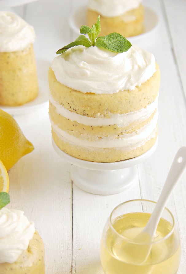 lemon poppyseed cakes 4