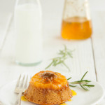 Butterscotch Clementine Upside-down Cakes with Rosemary Orange Syrup | thekitchenmccabe.com