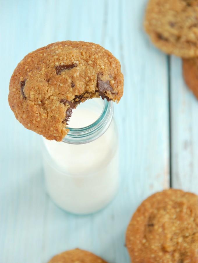 Soft & Chewy Chocolate Chip Cookies {Gluten & Dairy Free}