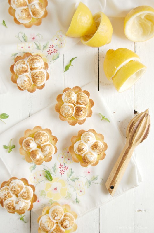Lemon Meringue Shortbread Tartlets | thekitchenmccabe.com