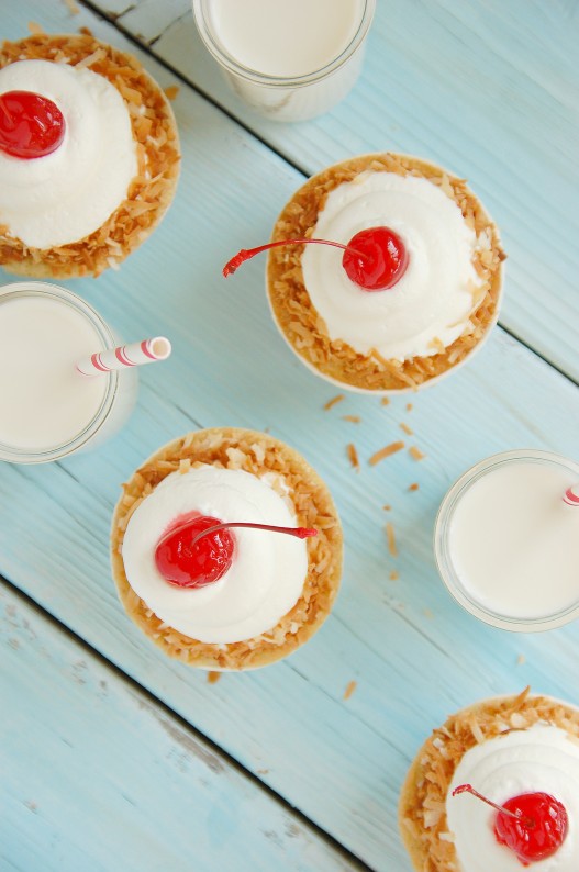 Coconut-laced Tres Leches Cupcakes | .com