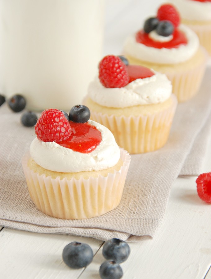 Strawberry Scented Cupcakes