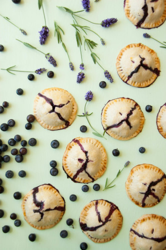 Blueberry Lavender Hand Pies | thekitchenmccabe.com