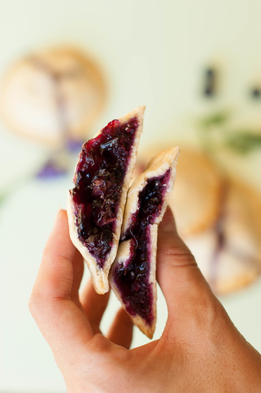 Blueberry Lavender Hand Pies | thekitchenmccabe.com