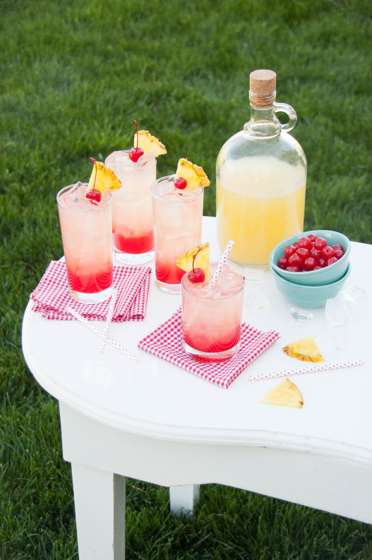 Cherry Pineapple Lemonade | thekitchenmccabe.com