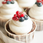 Chocolate Berry Truffle Cream Cakes | thekitchenmccabe.com