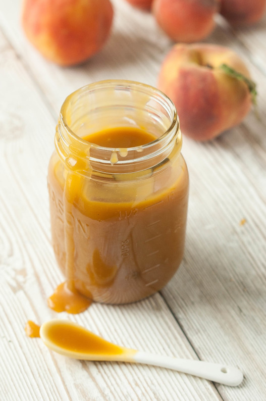 Peach Caramel Sauce | thekitchenmccabe.com