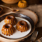 Browned Butter Caramel Pumpkin Spice Mini Bundt Cakes | thekitchenmccabe.com