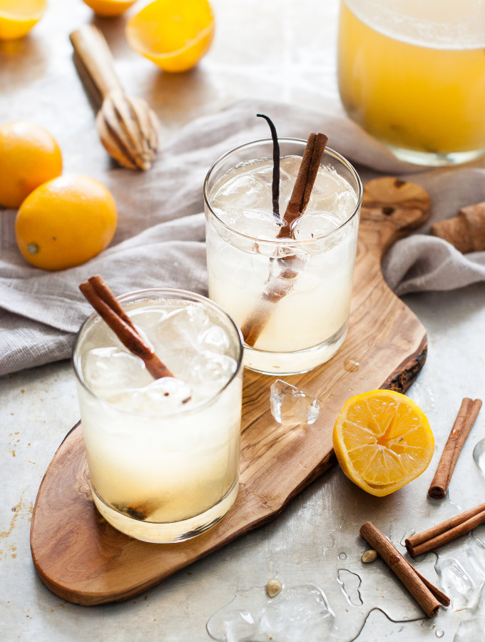 WINTER LEMONADE: Meyer Lemon Vanilla Spice