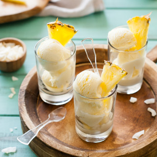 Fresh Pineapple Ice Cream | thekitchenmccabe.com