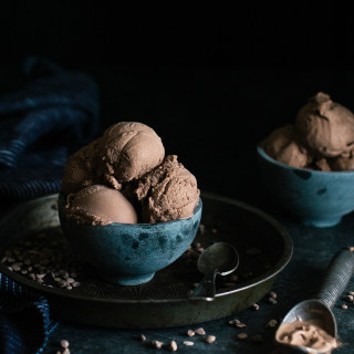 Basic Vegan Chocolate Ice Cream