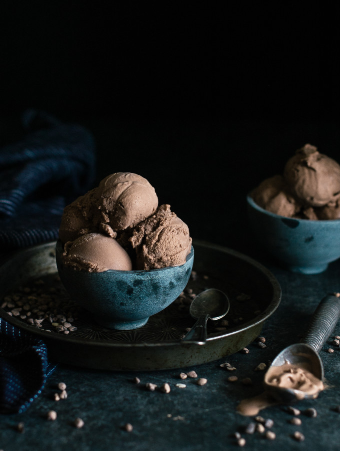 Basic Vegan Chocolate Ice Cream