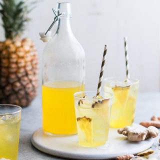 Pineapple Ginger Iced Tea