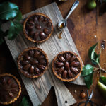 Pecan + Chocolate & Caramel Coconut Shortbread Tarts
