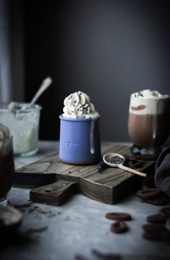 Lavender & Vanilla Milk Hot Chocolate