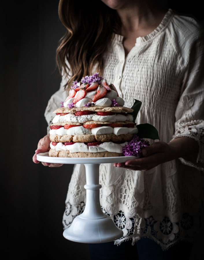 Giant Lilac-scented Strawberry Shortcake