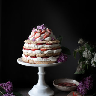 Giant Lilac-scented Strawberry Shortcake