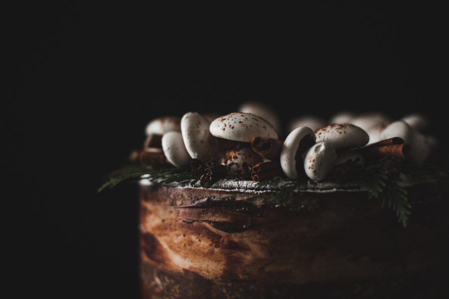 Spiced Hot Chocolate Layer Cake