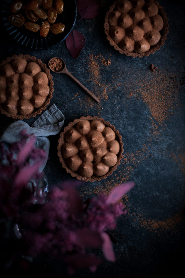 Earl Grey Chocolate Mousse Tartlets