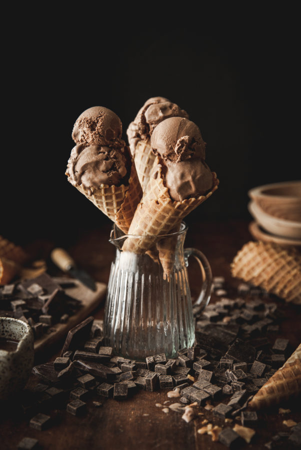 From-Scratch Coconut Milk Chocolate Ice Cream
