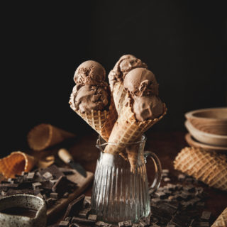 From-Scratch Coconut Milk Chocolate Ice Cream