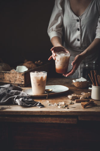 Iced Coconut Chai Latte - The Kitchen McCabe