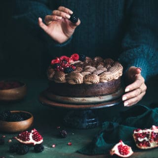 Flourless Chocolate Mousse Torte